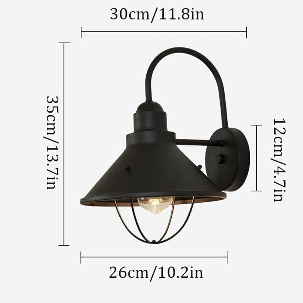 Black Barn Outdoor Wall Light - From Where - 