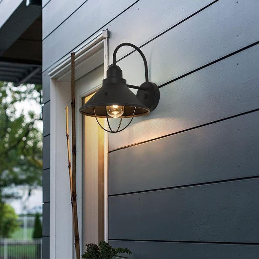 Black Barn Outdoor Wall Light - From Where - 
