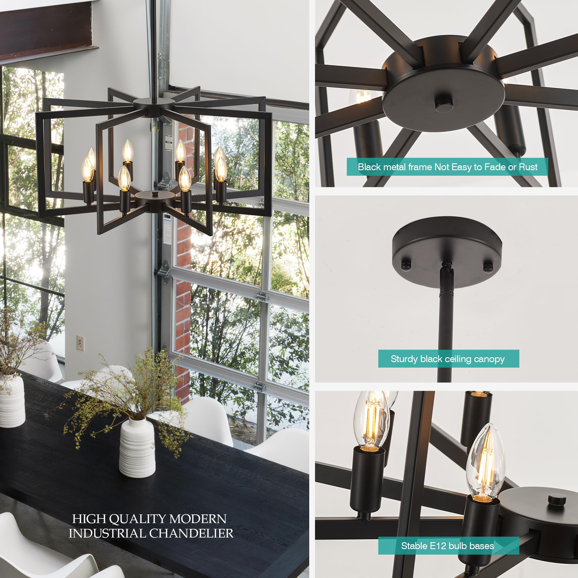 Black Chandeliers - From Where - 