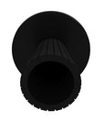 Black Mango Wood Round End Table - From Where - 