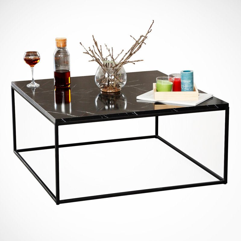 Black Marble Coffee Table - From Where - 