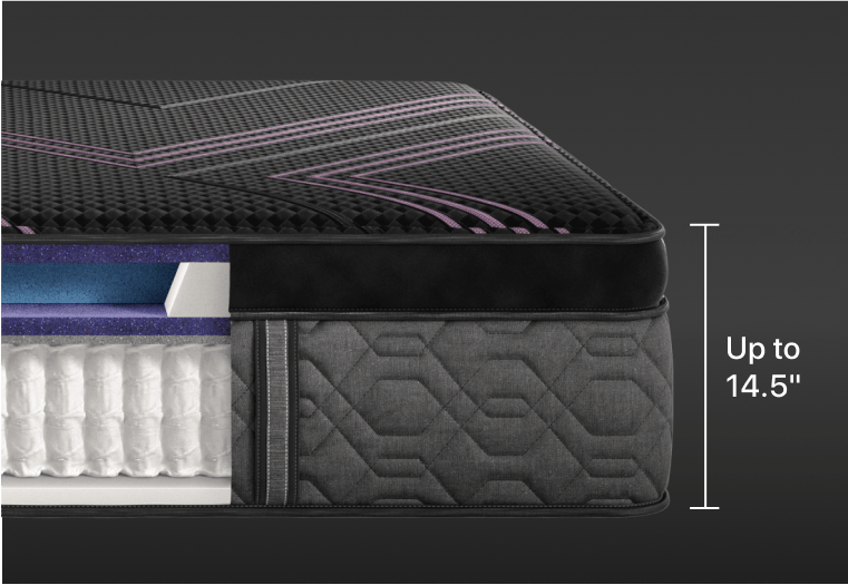 Black® Series Four 16" Hybrid Mattress - From Where Finds - 