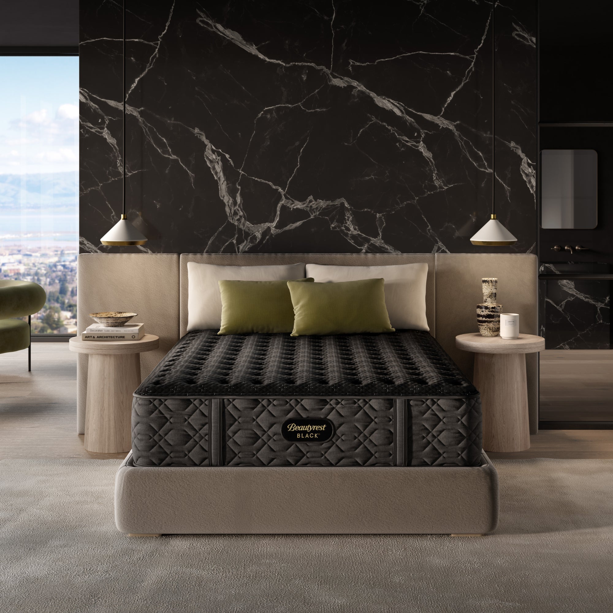 Black Series Three 15" Firm Mattress - From Where Finds - 