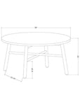 Black Shaker Coffee Table - From Where - 