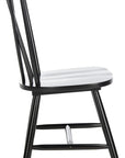 Black Spindle Back Dining Chair (Set of 2) - From Where - 
