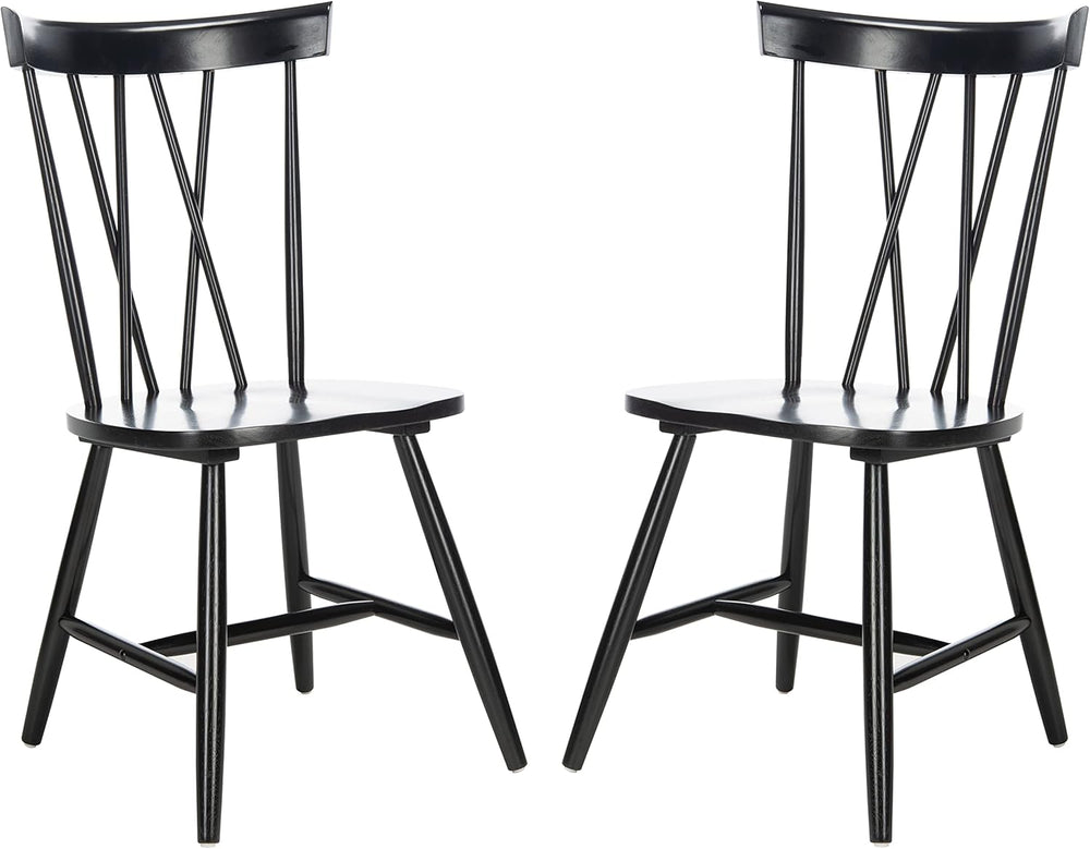 Black Spindle Back Dining Chair (Set of 2) - From Where - 