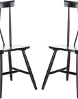 Black Spindle Back Dining Chair (Set of 2) - From Where - 