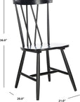 Black Spindle Back Dining Chair (Set of 2) - From Where - 