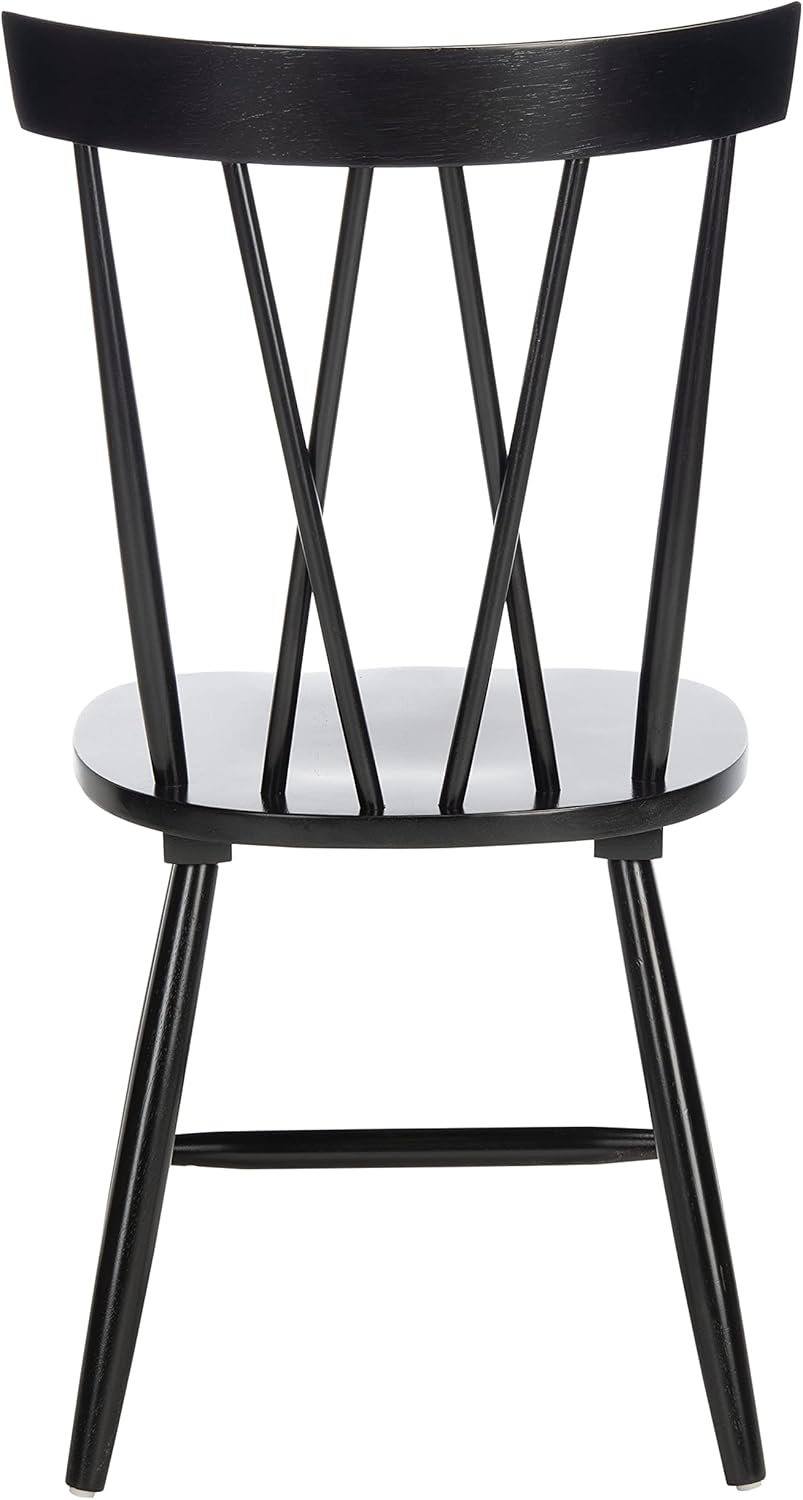 Black Spindle Back Dining Chair (Set of 2) - From Where - 