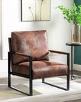 Black Upholstered Accent Chair - From Where - 