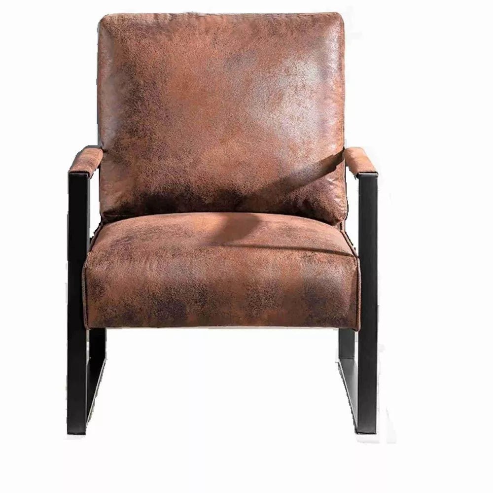 Black Upholstered Accent Chair - From Where - 