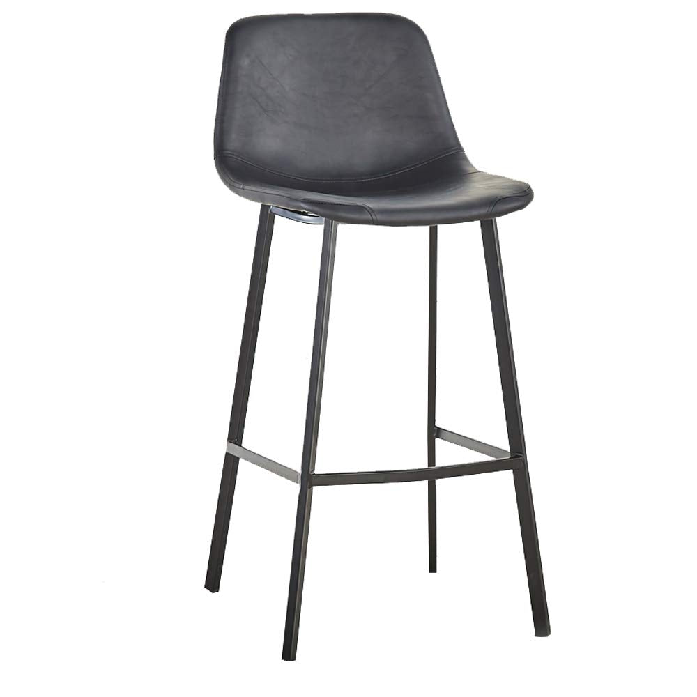 Black Wrought Iron Bar Stool - From Where - 