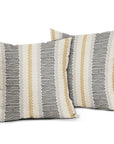 Black Yellow Pillow Covers - From Where - 