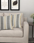 Black Yellow Pillow Covers - From Where - 