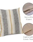 Black Yellow Pillow Covers - From Where - 