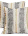 Black Yellow Pillow Covers - From Where - 