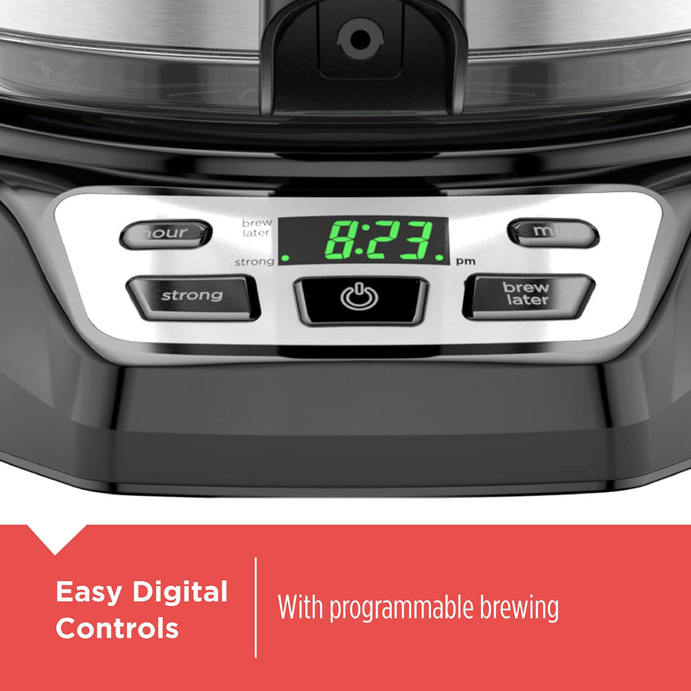 BLACK+DECKER 12 - Cup* Programmable Coffeemaker, Black, CM1070B - 3 - From Where - 