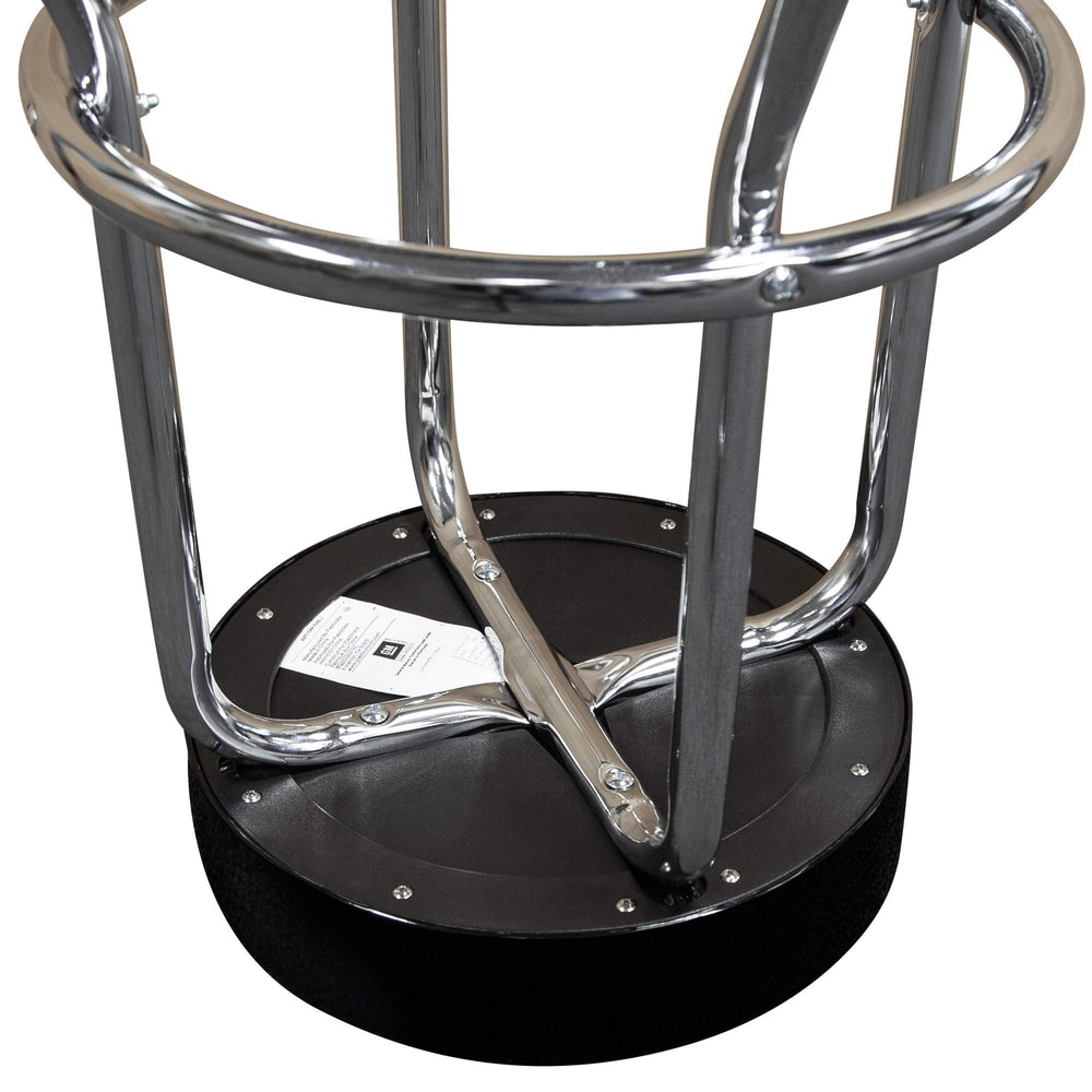Black/Grey Garage Stool (Chevrolet) - From Where - 