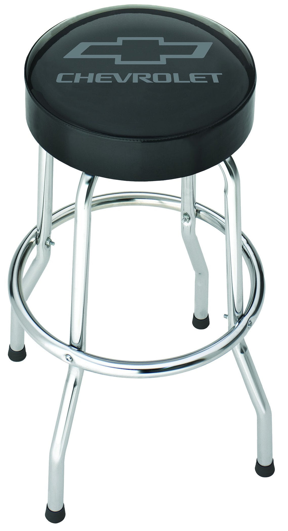 Black/Grey Garage Stool (Chevrolet) - From Where - 