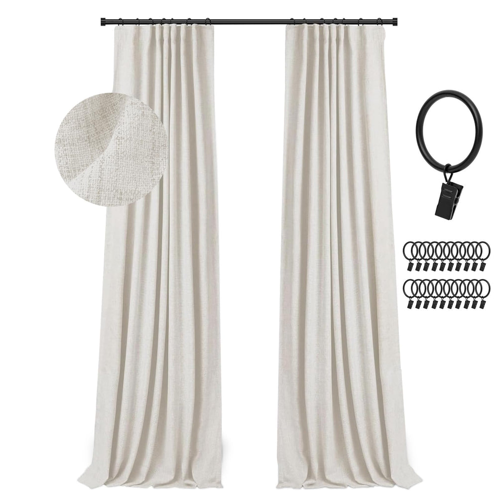 Blackout Curtains for Bedroom Linen - From Where - 