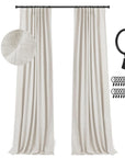 Blackout Curtains for Bedroom Linen - From Where - 