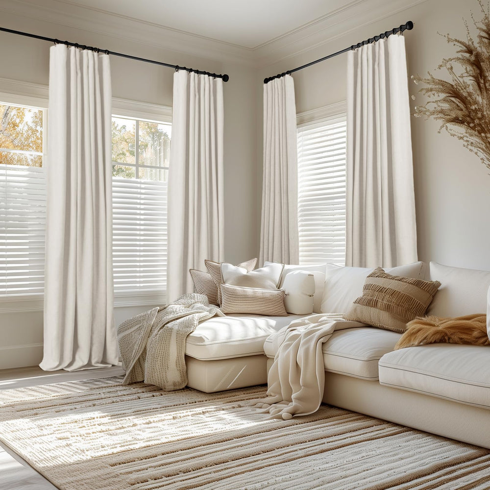 Blackout Curtains for Bedroom Linen - From Where - 