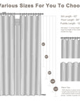 Blackout Curtains for Bedroom Linen - From Where - 