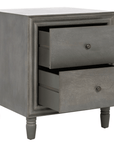 Blaise Nightstand With Storage Drawers - From Where Finds - 