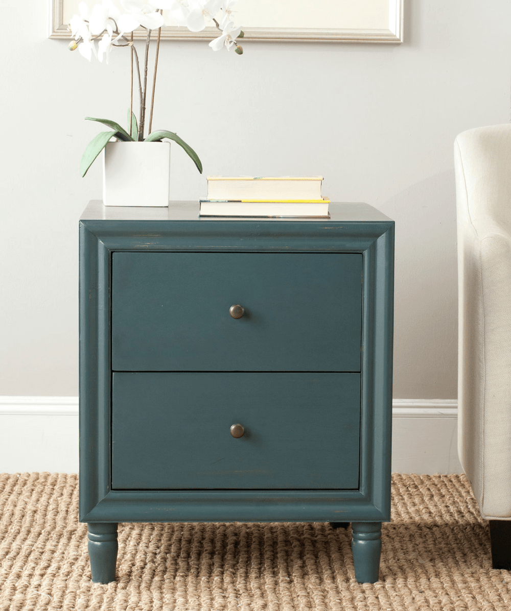 Blaise Nightstand With Storage Drawers - From Where Finds - 