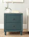 Blaise Nightstand With Storage Drawers - From Where Finds - 