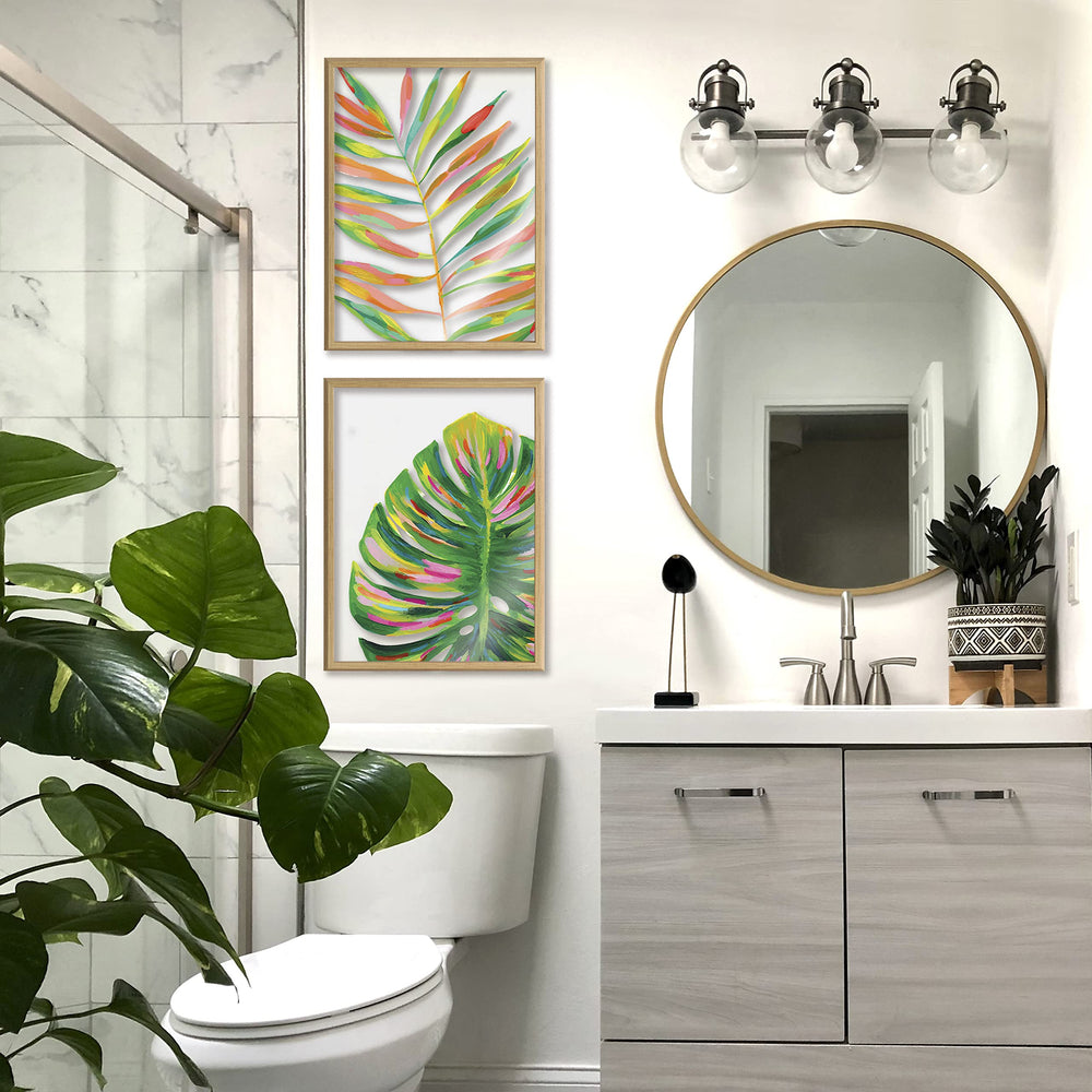 Blake Palma Framed Printed Glass Wall Art - From Where - 