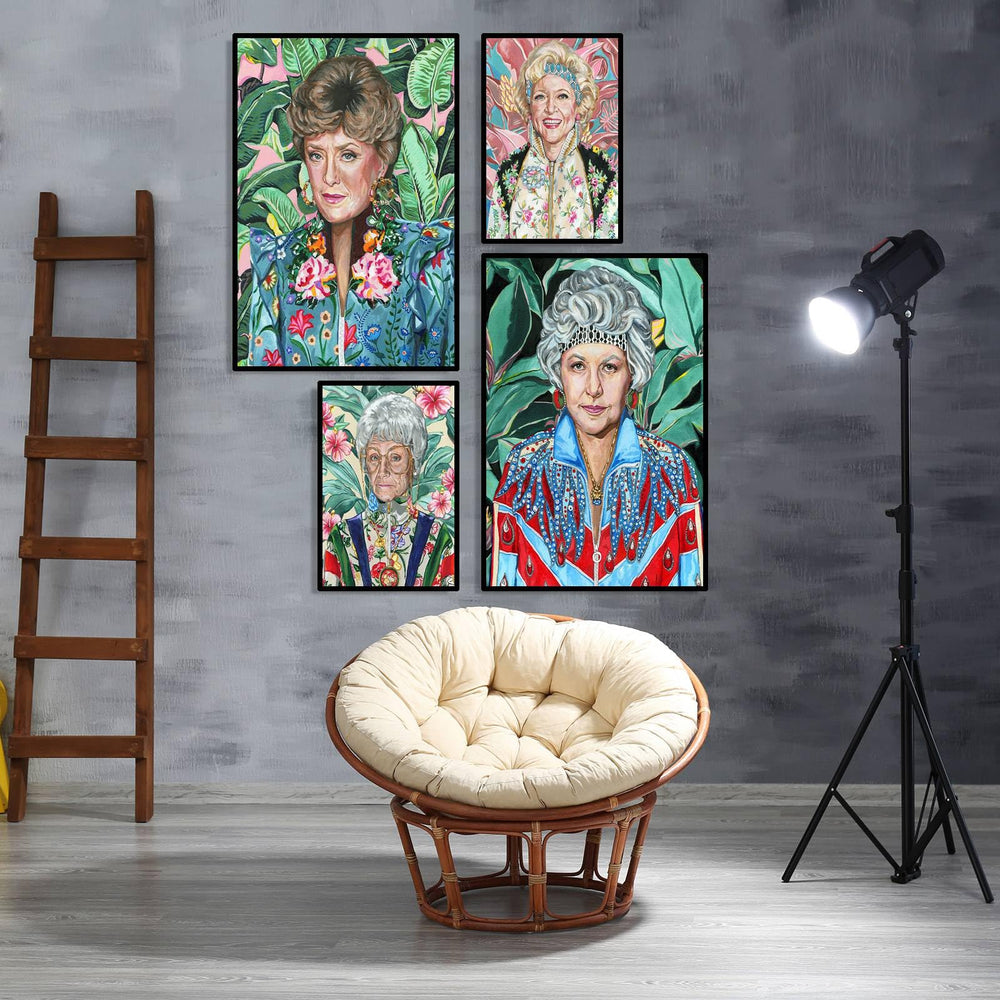 Blanche Devereaux Golden Girls Wall Art - From Where - 