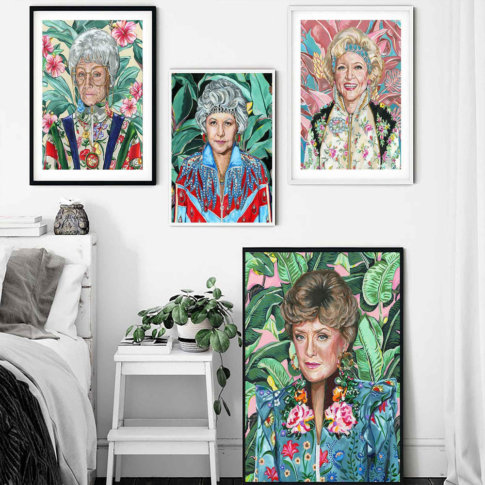 Blanche Devereaux Golden Girls Wall Art - From Where - 