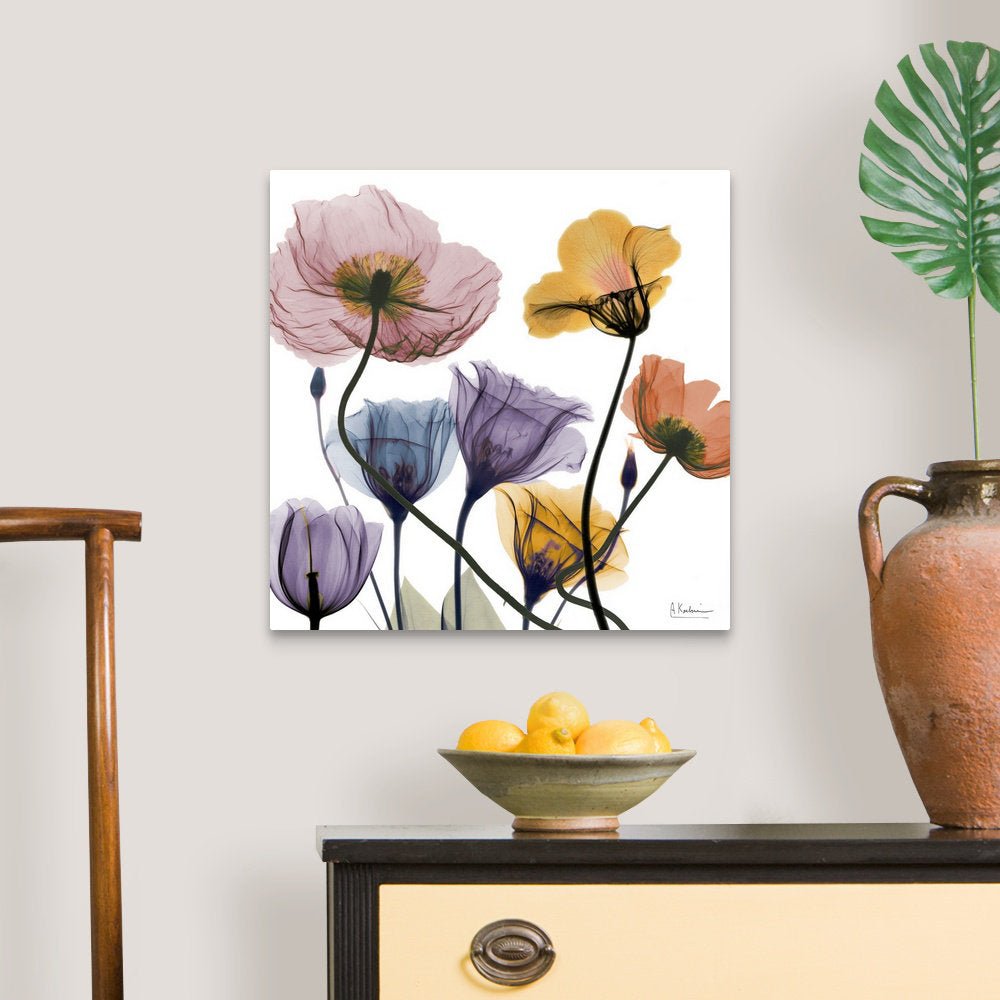 Blissful Garden 2 Painting Print on Canvas - From Where - 