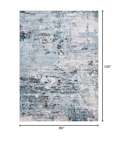 Blue Low - Pile Area Rug - From Where - 