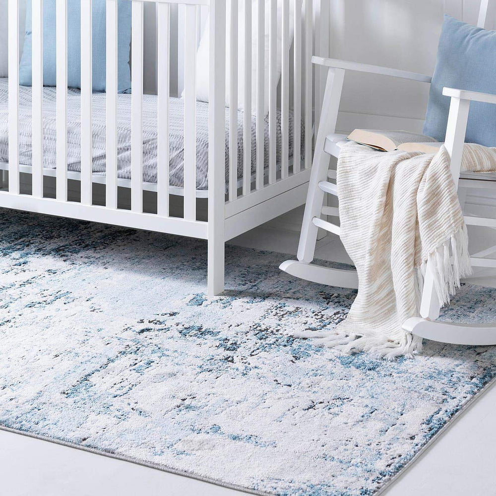 Blue Low - Pile Area Rug - From Where - 
