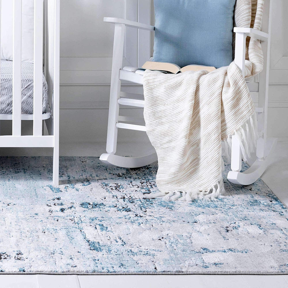 Blue Low - Pile Area Rug - From Where - 