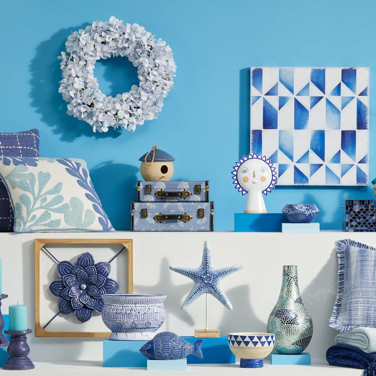 Blue Starfish Table Decor - From Where - 