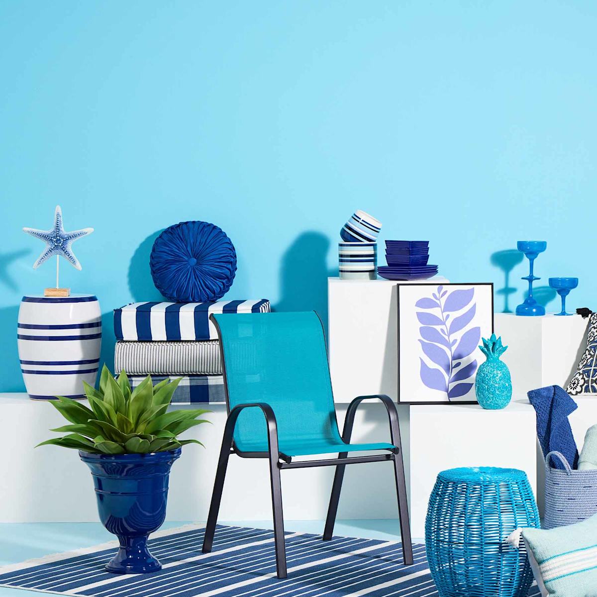 Blue Starfish Table Decor - From Where - 