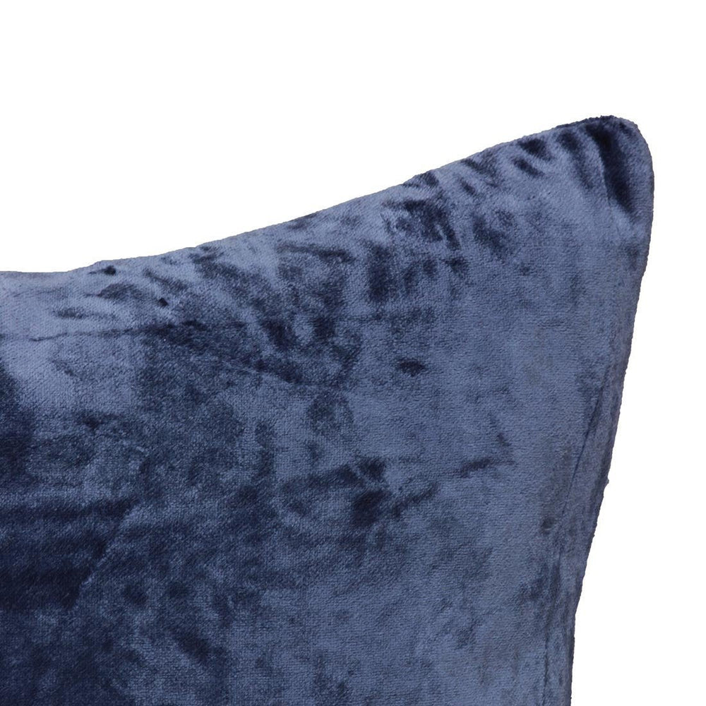 Blue Velvet Euro Pillow - From Where - 