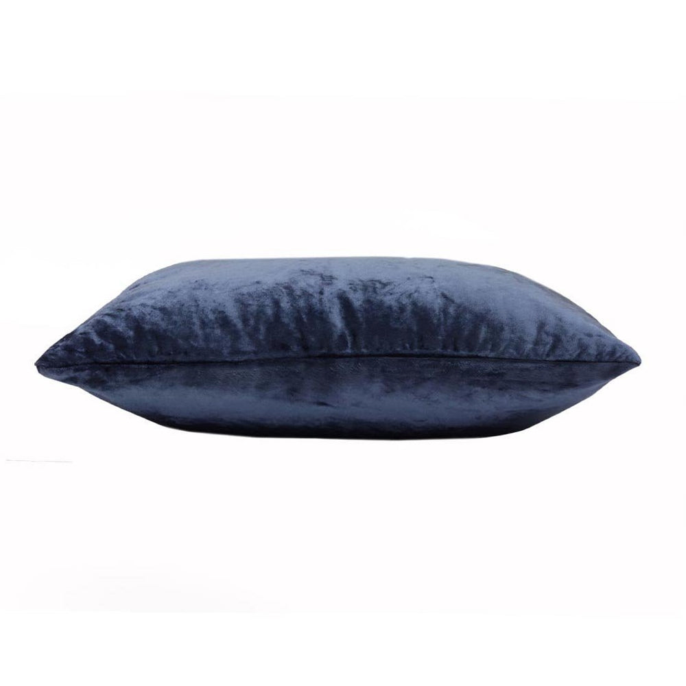 Blue Velvet Euro Pillow - From Where - 