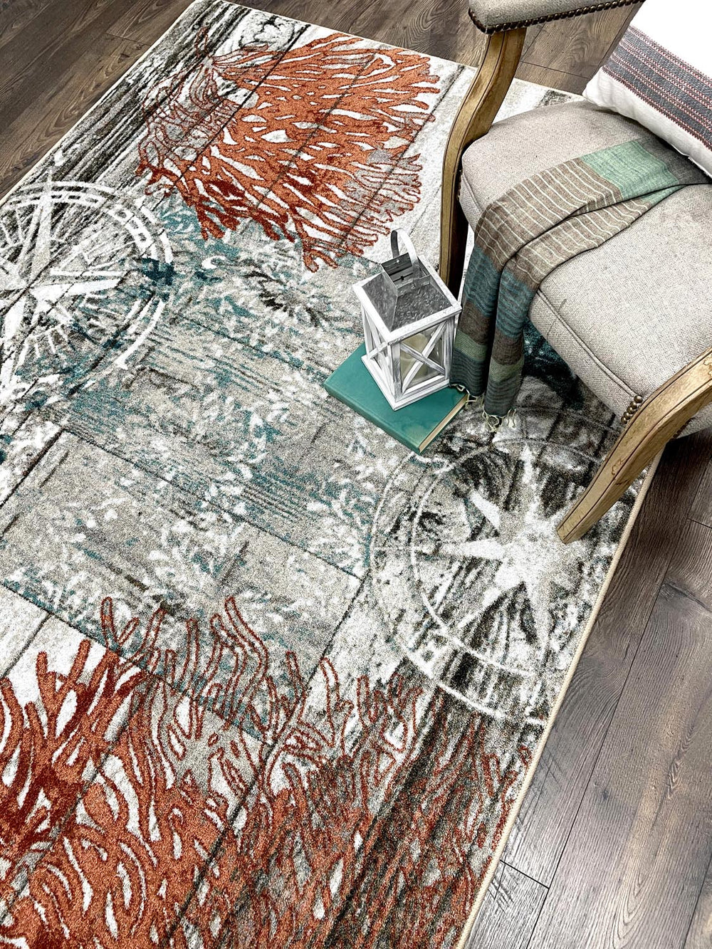 Boardwalk – Multi Coastal Rug - From Where Finds - 