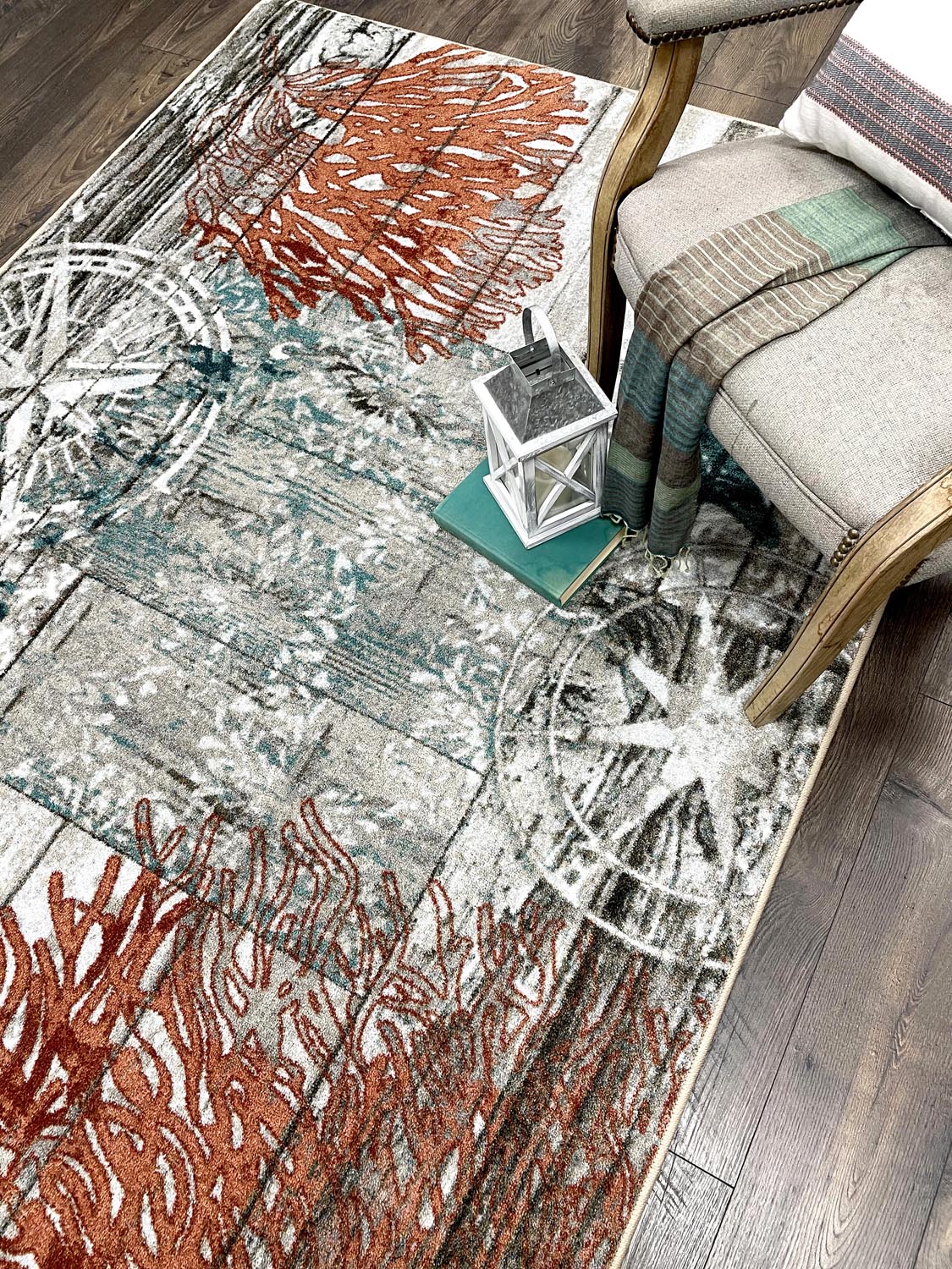 Boardwalk – Multi Coastal Rug - From Where Finds - 
