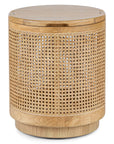 Bocana Storage Side Table Oak - From Where - 