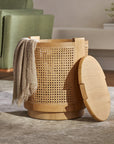 Bocana Storage Side Table Oak - From Where - 