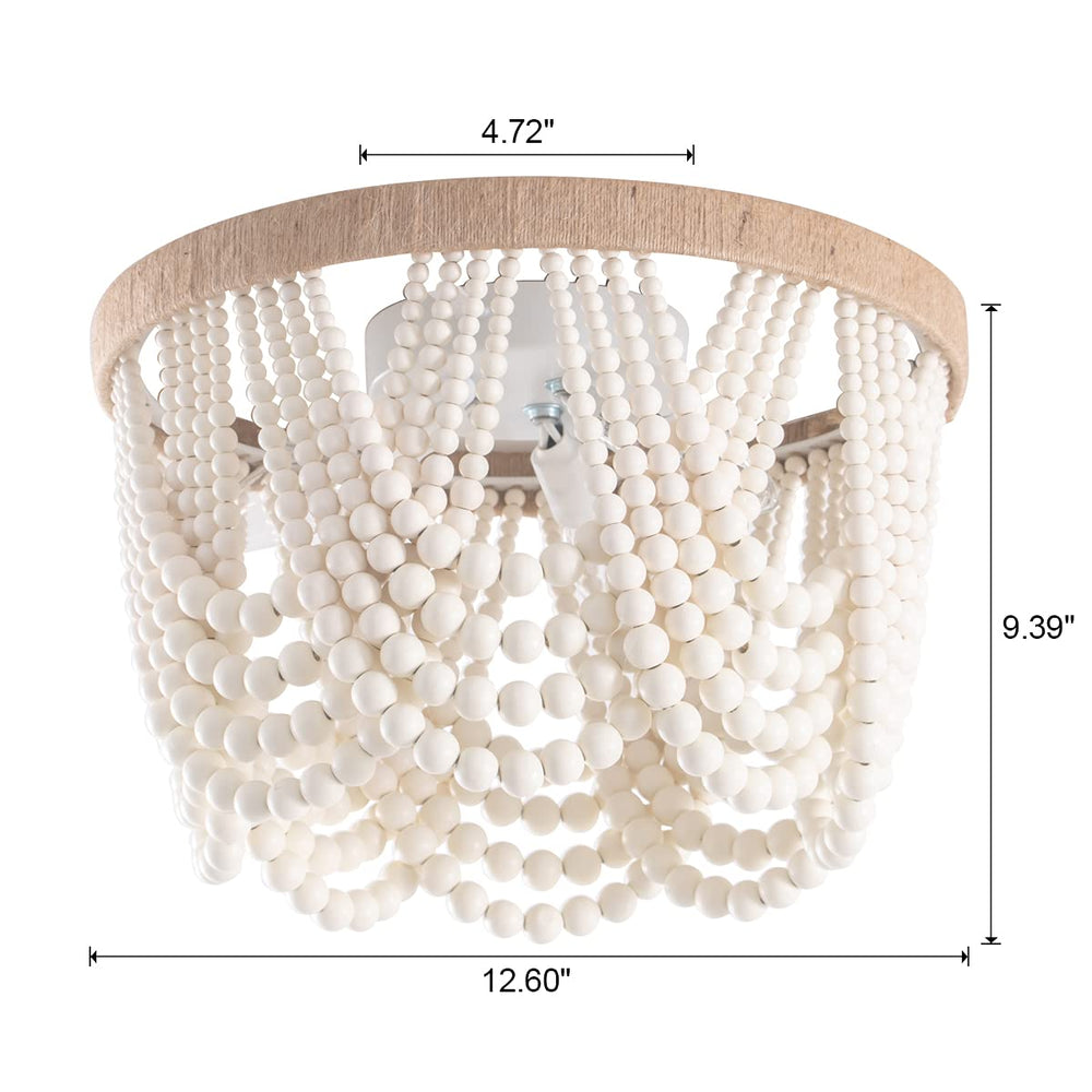 Bohemian Beaded Ceiling Light - From Where - 