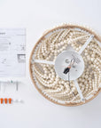 Bohemian Beaded Ceiling Light - From Where - 