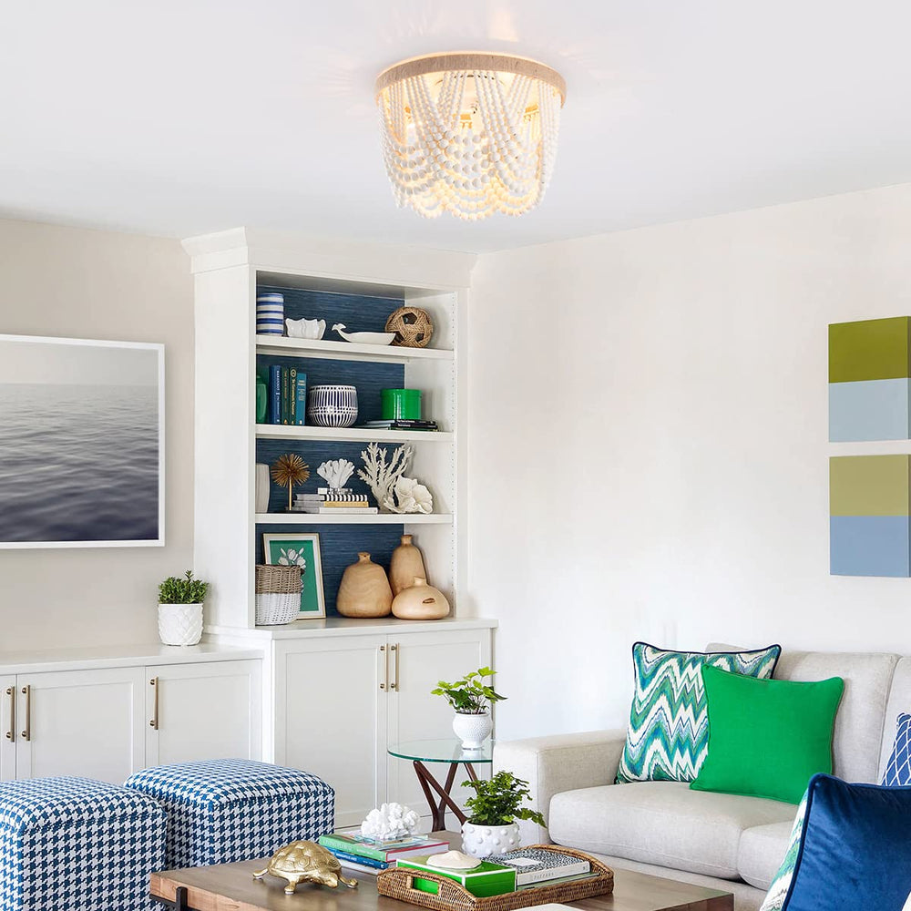 Bohemian Beaded Ceiling Light - From Where - 