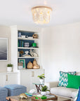 Bohemian Beaded Ceiling Light - From Where - 