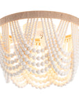 Bohemian Beaded Ceiling Light - From Where - 
